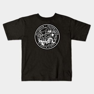 Rotterdam Map Kids T-Shirt